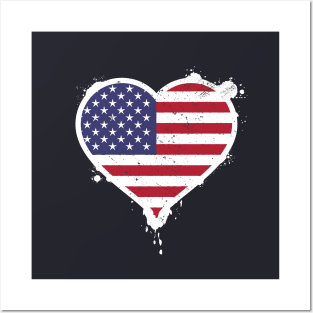 USA Love Posters and Art